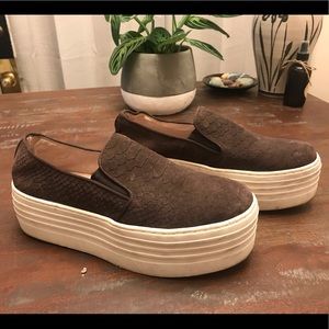 Steve Madden Bellie Platform Sneaker Brown